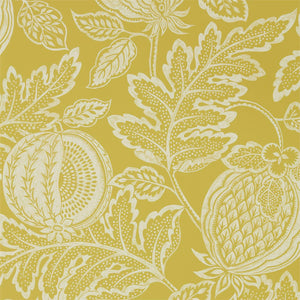 Caraway-Yellow-damask-wallpaper