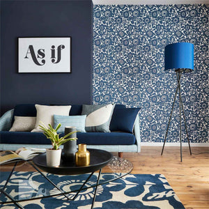 Kukkai Noukku Floral Wallpaper for Kids Room by Scion
