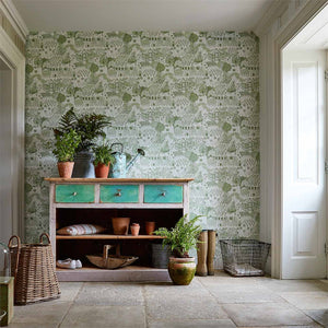 The Allotment garden Scene with Potting room by Sanderson
