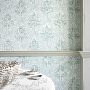 Lerena Damask Wallpaper Perfect for Rooms with Garden
