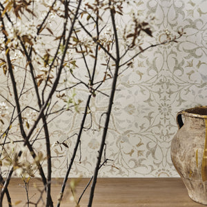 Morris & Co Pure Morris Vintage Wallpapers with Grid Like Formation for Ceilings 