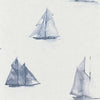 Fregate Boat Wallpaper by Select Style with Sail Boats in Blue colour