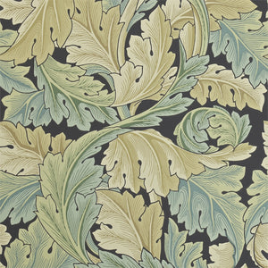 Privet Green Trees & Leaves Wallpaper by Morris & Co.