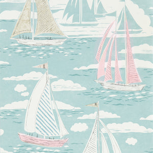 Sky Blue Wallpaper Port Isaac Sailor Wallpaper by Select Style