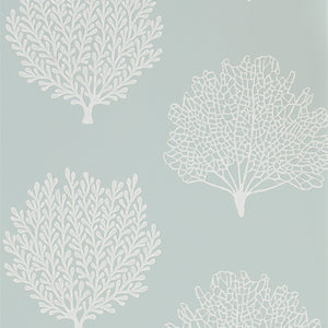 Sky Blue Coralline Wallpaper by Select Style