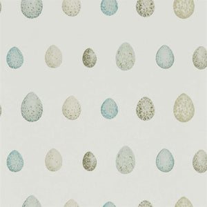 Eggshell Ivory Egg Wallpaper by Sanderson