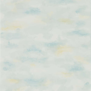 Estuary Blue - Cloud Wallpaper by Sanderson