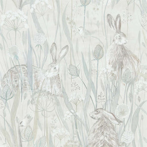 Mist Pebble Dune Hares Wallpaper by Select Style