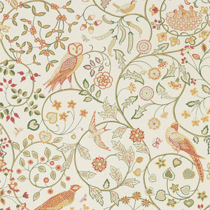 Ivory Sage Owl Bird Contemporary Colour Wallpaper by Select Style
