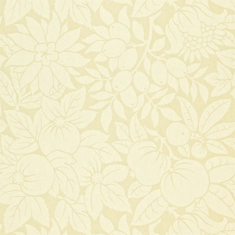 Cream Copacabana Trees & Leaves Wallpaper by Sanderson Option 10 Collection
