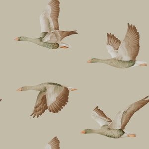 Briarwood Elysian Geese Wallpaper Collection by Sanderson