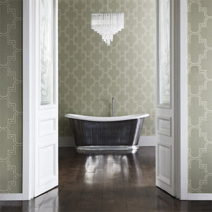 Gio Geometric Wallpaper with Mosaic Collection by Zoffany