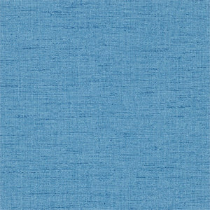 Blueberry Blue Wallpaper with White texture for Halls by Harlequin