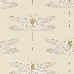 Shell Demoiselle Dragonfly Insect Wallpaper by Select Style
