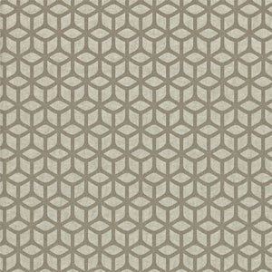 Pebble geometric Wallpaper with metallic & sparkling Beads 