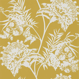 Ochre Yellow White Colour Combination Wallpaper Collection Zapara