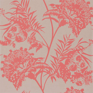 Coral Bavero Best Wallpaper for Living Room Facing garden