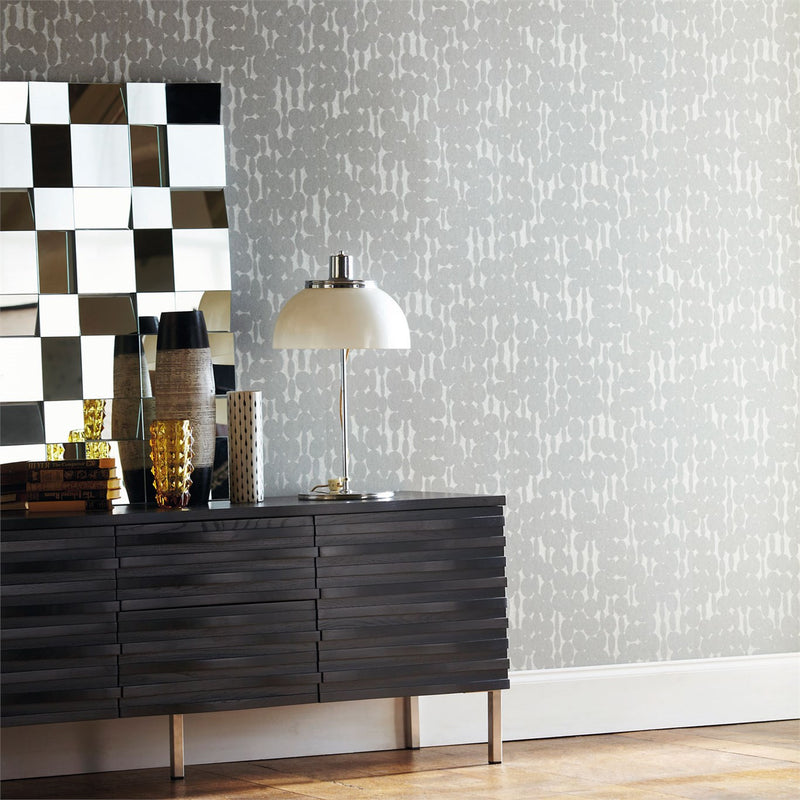 Links Beadeda with Hanging Discs Wallpaper by Harlequin