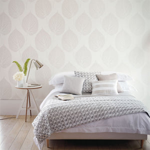 Leaf Beaded Wallpaper Momentum Volume 2 Collection by Harlequin