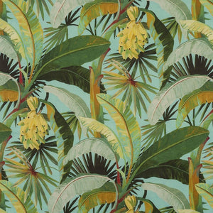 Aqua Select Style Majorelle Collection La Palma Trees & Leaves Wallpaper for Night clubs & restaurants 