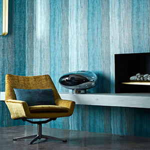Blue Metamorphic Wallpaper Design by Anthology