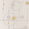 Beige Studio Geometric Collection with Circle & Semicircle & lozenges 