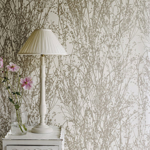 Wheat Cream - Botanical Wallpaper