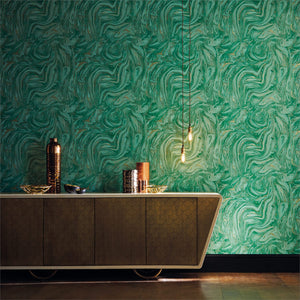 Makrana Abstract Wallpaper with Marbled Effect 