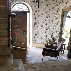Lotus Magnolia Floral Wallpaper for Homes & Offices