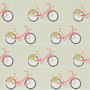 Poppy Charcoal Biscuit Cykle Wallpaper by Select Style 