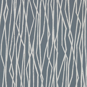 Blue Genki Wallpaper by Scion for bedrooms & Bathrooms