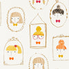 Sunshine Tangerine Wallpaper with Hairstyles by Select Style 