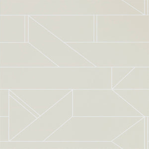 Raffia Masculine Geometric Wallpaper of Barbican Conservatory