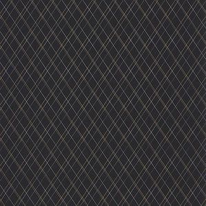 Noir Oliver Vintage Wallpaper by Select Style Oxford Collection by Casadeco