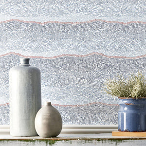 Ripley Port Isaac Coastal Waves near Horizon Wallpaper by Select Style