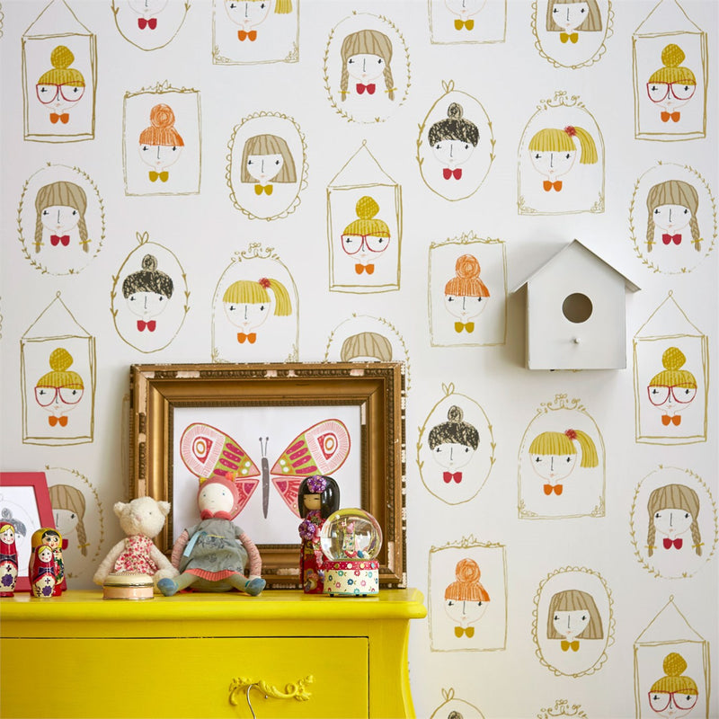 Scion Wallpaper for Girls Rooms by Select Style