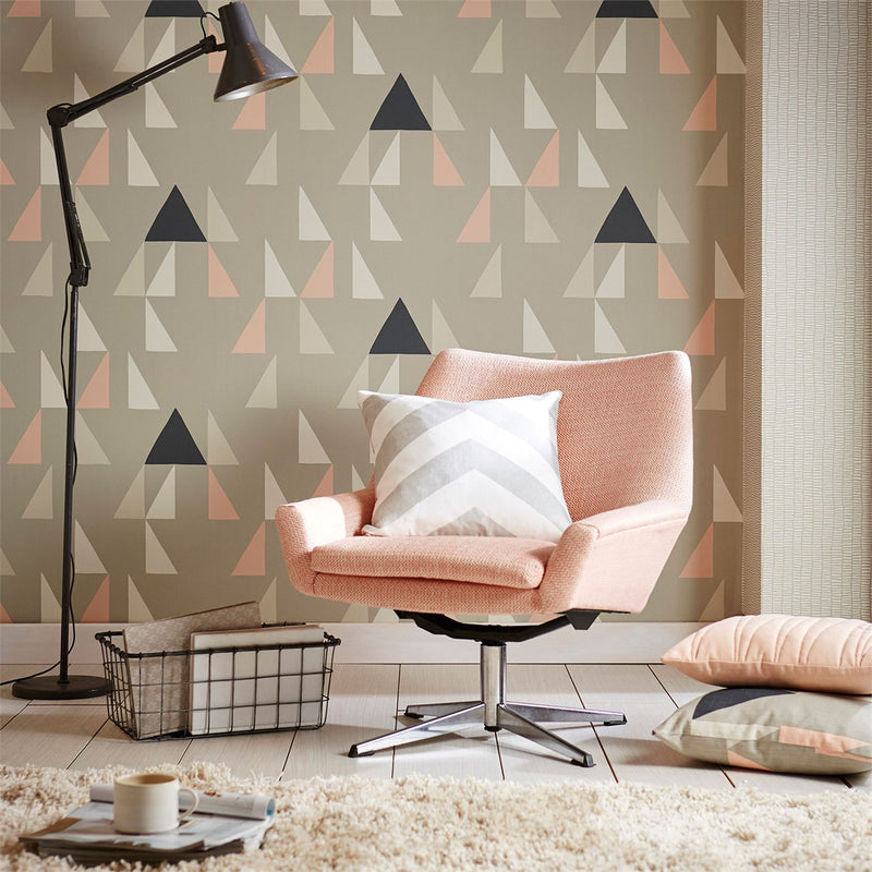 Modul Lohko - Geometric Wallpaper with Triangles 