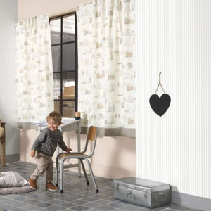 Rayure Wallpaper with Single Colour Stripes by Select style for Kids room