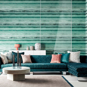Vitruvius - 1120 Wallpaper with Marble Strippes of Layers & Textures