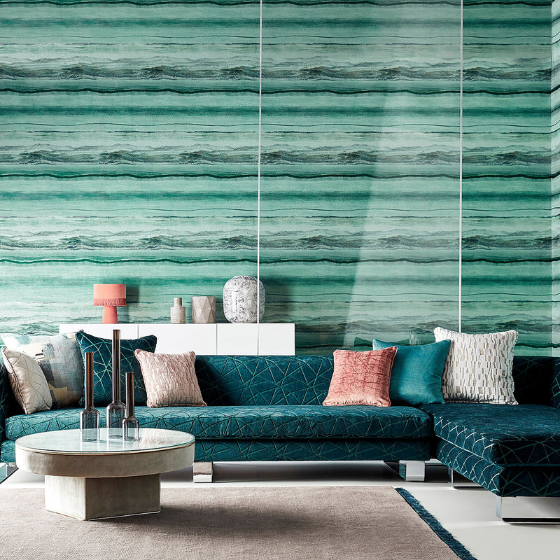 Vitruvius - 1120 Wallpaper with Marble Strippes of Layers & Textures