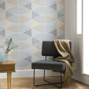 Stella Color Geometric Wallpaper by select Style for bedrooms 