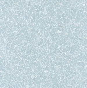 Blue Spring Abstract Wallpaper from Natura Collection by Select Style with White Branches 