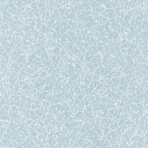 Blue Spring Abstract Wallpaper from Natura Collection by Select Style with White Branches 